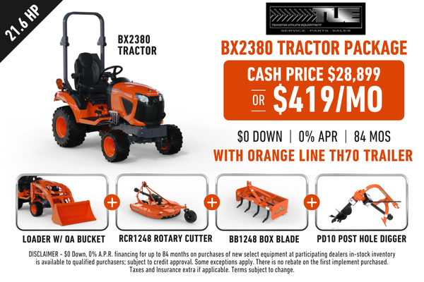 BX2380 Texoma Tractor Package